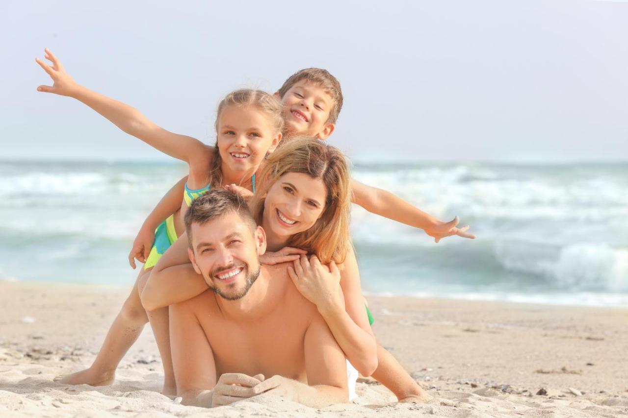 Ninfa Sul Mare Apartments 50 M E T R I Dal Mare Parcheggio Gratuito Custodito 梵蒂冈角 外观 照片